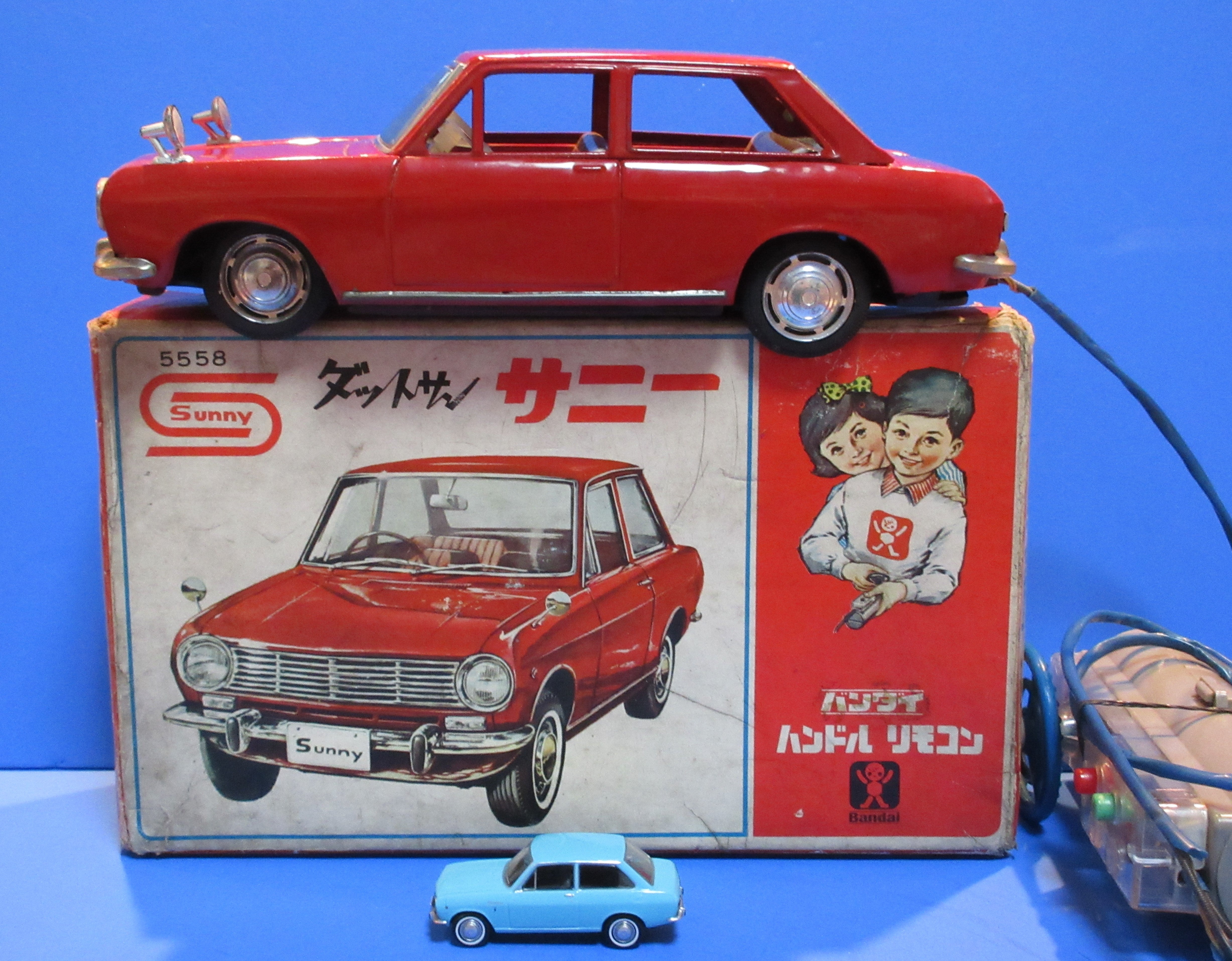 ☆1966年バンダイ初代ダットサン サニー1000 ～ ブリキ自動車