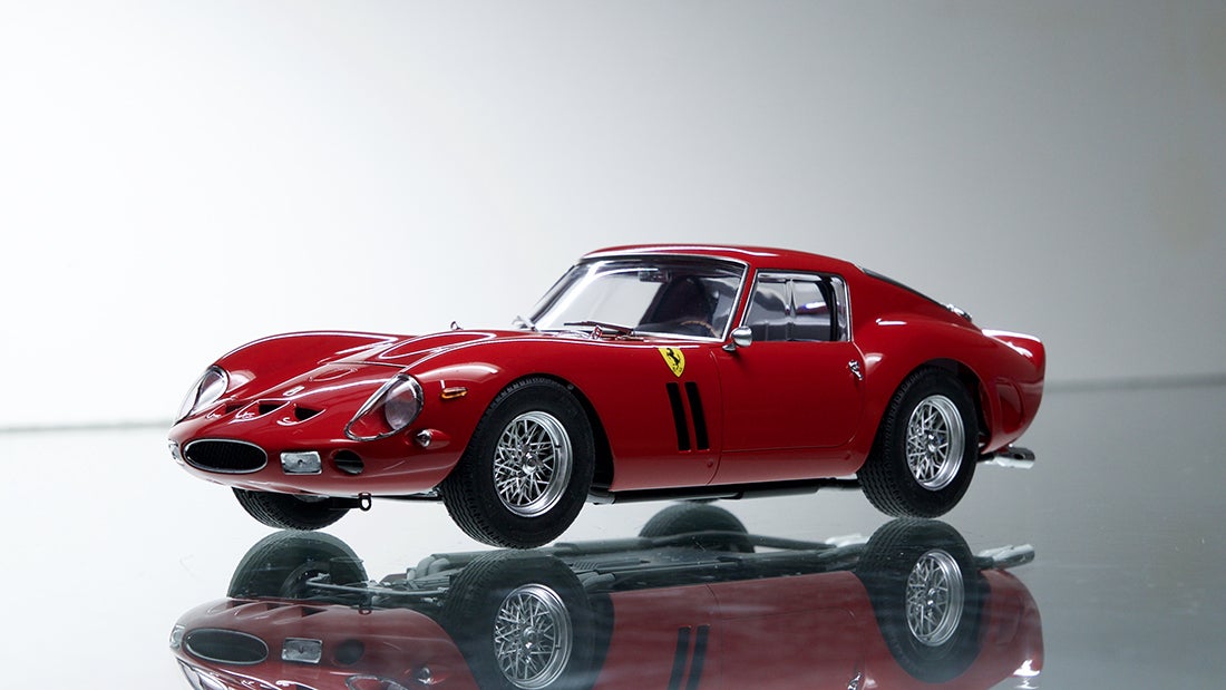フジミ 1/24 Ferrari 250GTO (3)・・・完成 | プラモ日記 青22号