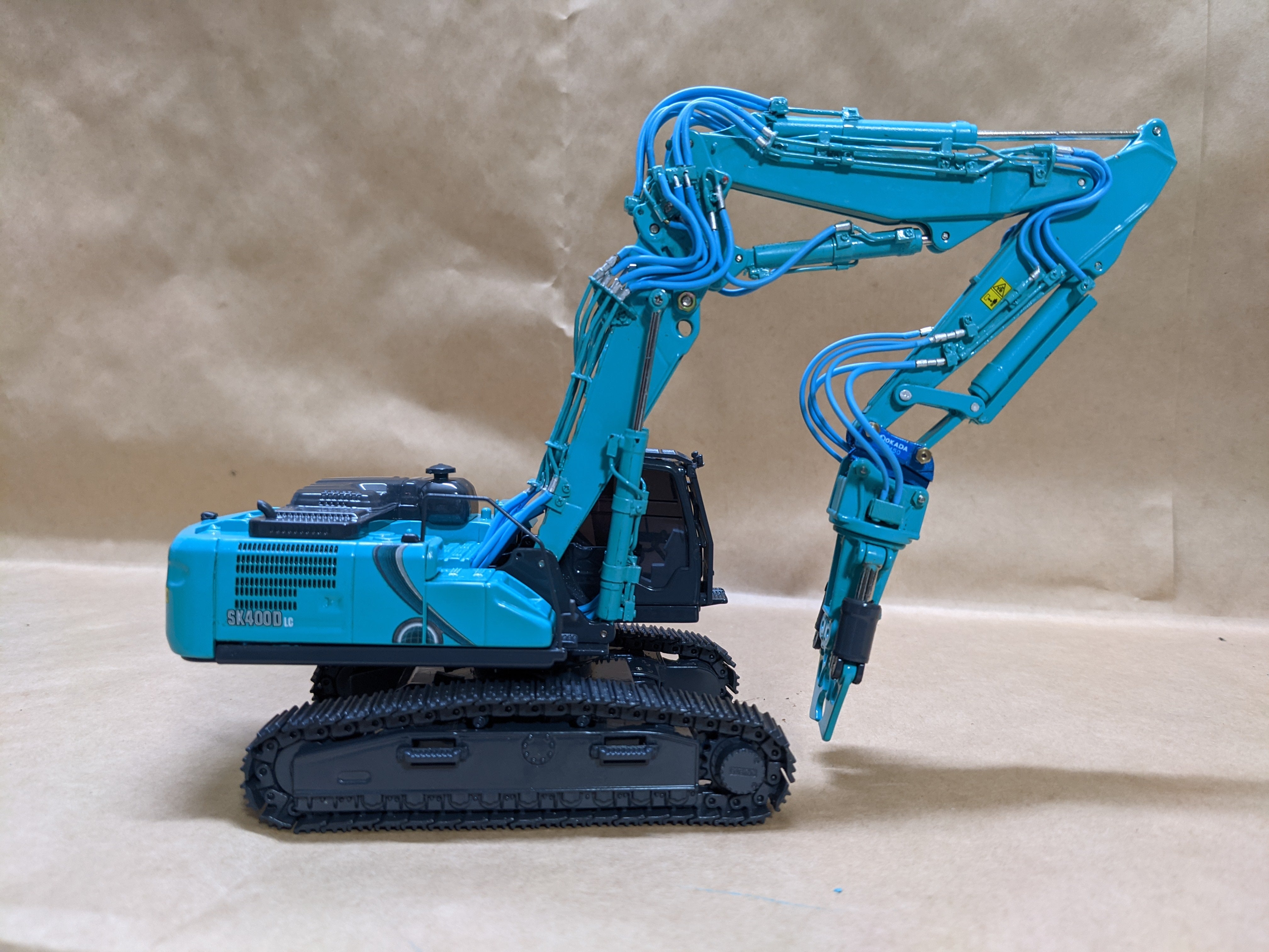 コベルコSK400DLCセパレート | 建機ミニチュア製作所のブログ