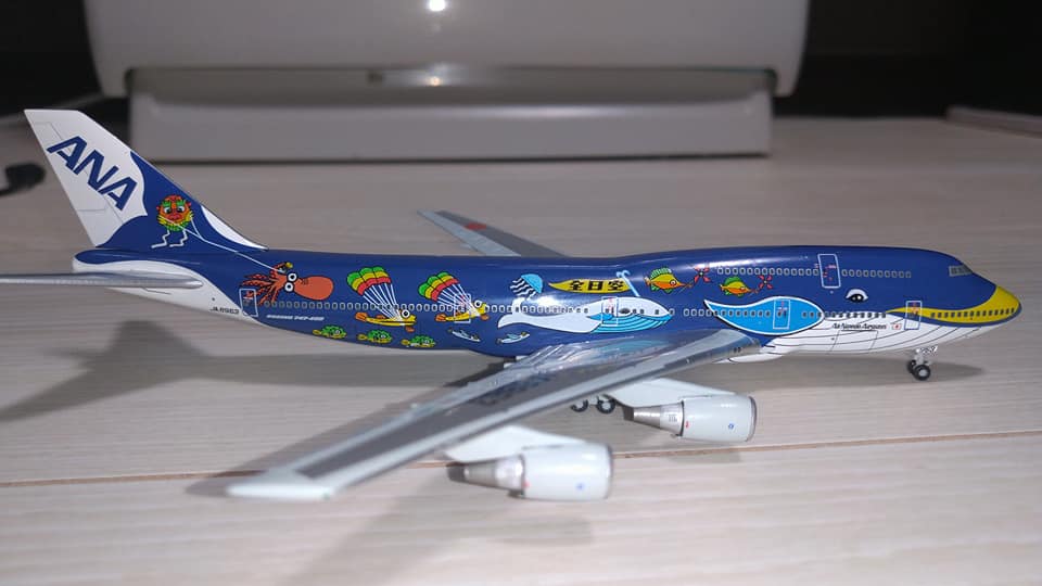 No,014 全日本空輸 B747-400D マリンジャンボ (Fullwings 1/500