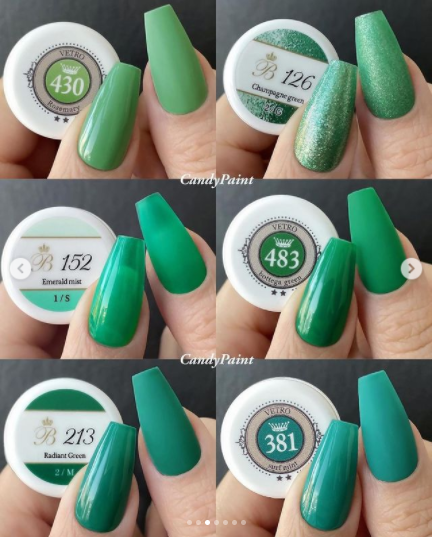 ベトロベラ緑系比較① | 純国産のジェルメーカー☺︎ジューク [19] Blog.