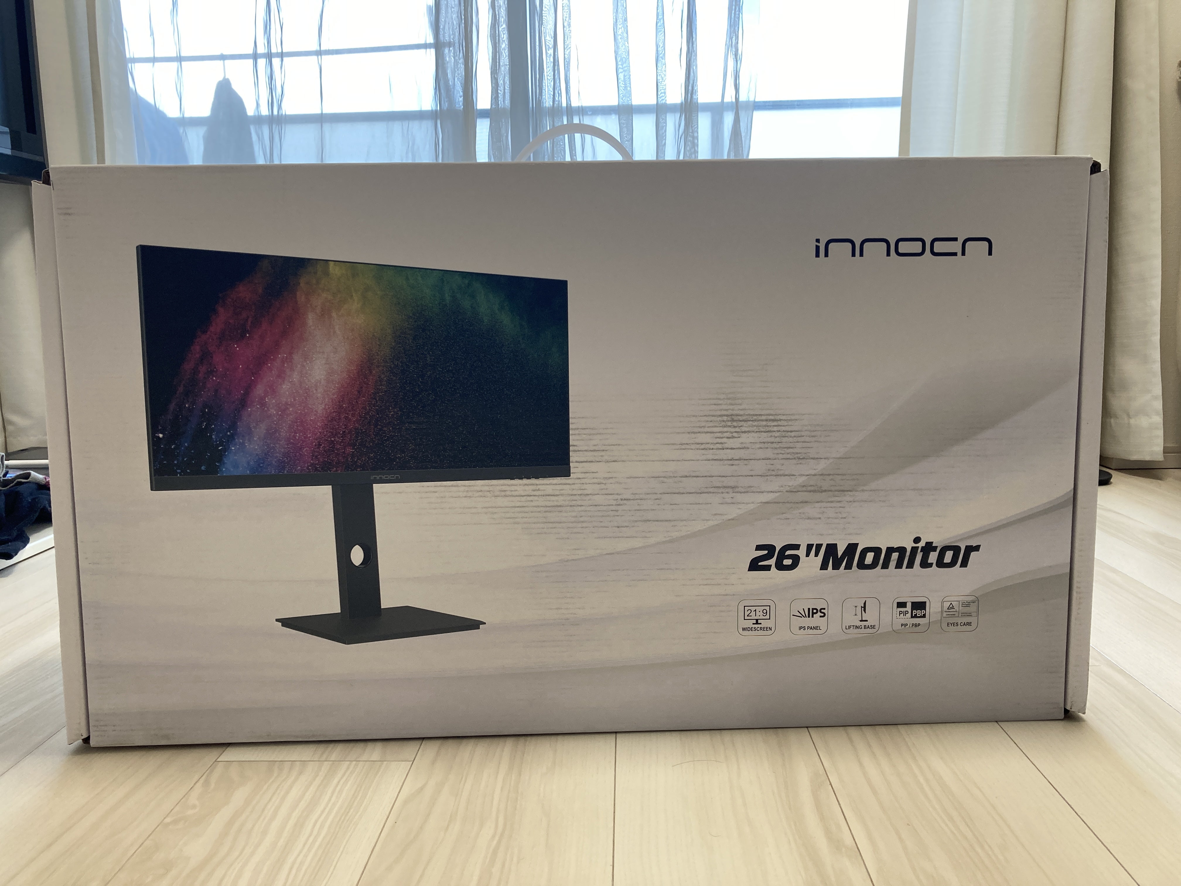 縦置きにも使えるウルトラワイド！ Innocnマルチモニター「WF-26PRO