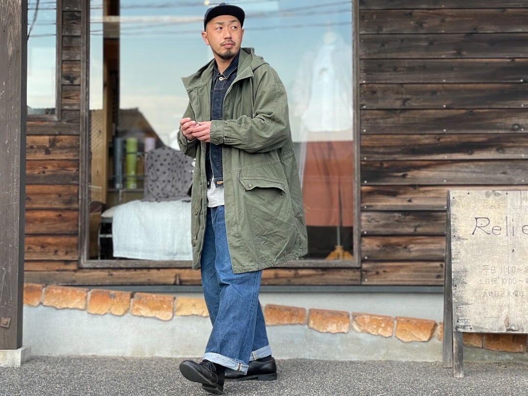 フランス軍 M64パーカー ライナー付き 108L ヴィンテージ フランス軍