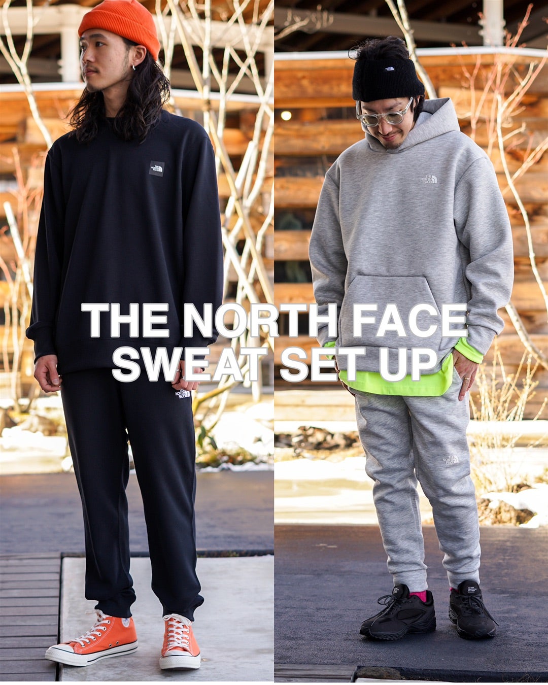 THE NORTH FACE】スウェットセットアップ | LARGE LAB TOWN BLOG
