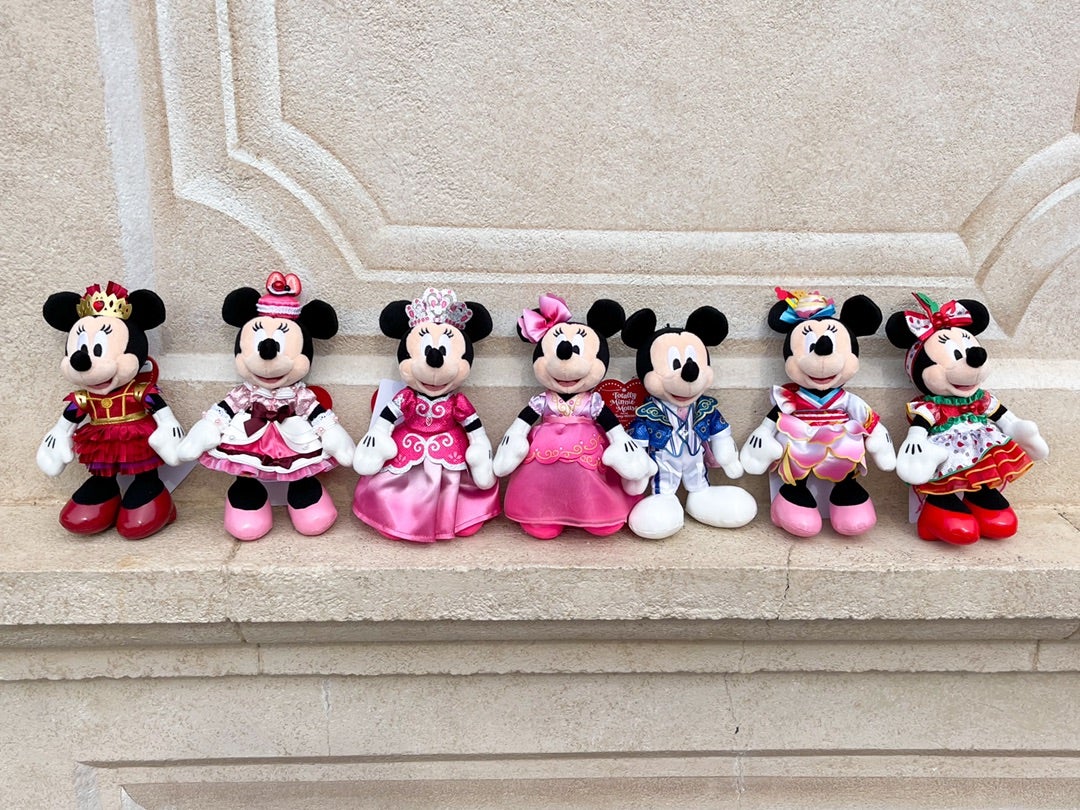 全種類買っちゃったトータリーミニーマウスのぬいぐるみバッジ