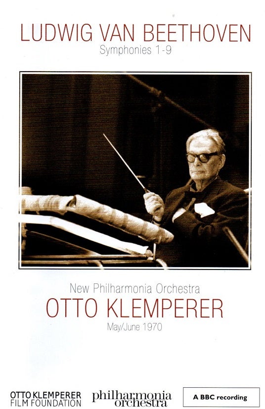 クレンペラー生涯最後のベートーヴェン交響曲全曲/1970年BBC放送映像