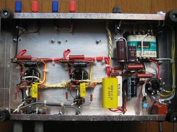 6V6-GT/6F6-GT 兼用シングル・アンプの製作 その① | 真空管アンプの