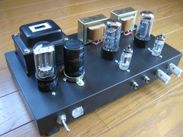 6V6-GT/6F6-GT 兼用シングル・アンプの製作 その① | 真空管アンプの