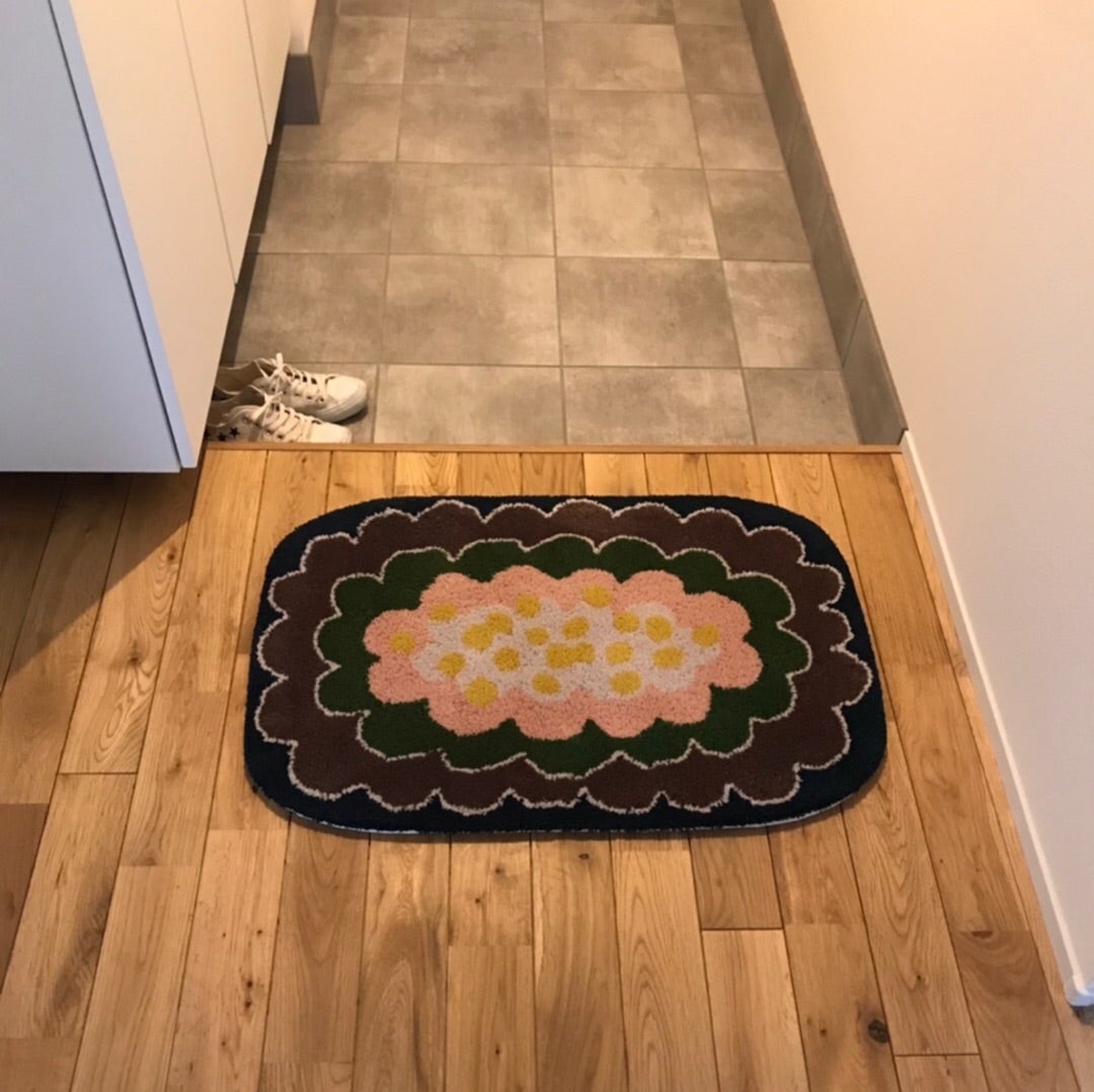 ミナペルホネン pudding ラグ | さくらもちの本懐