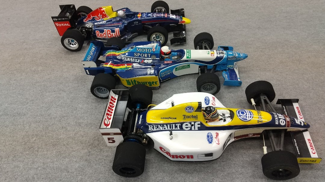 1/10 タミヤ ウイリアムズ FW14 F-1 レーシングカー 当時物 絶版 1/10