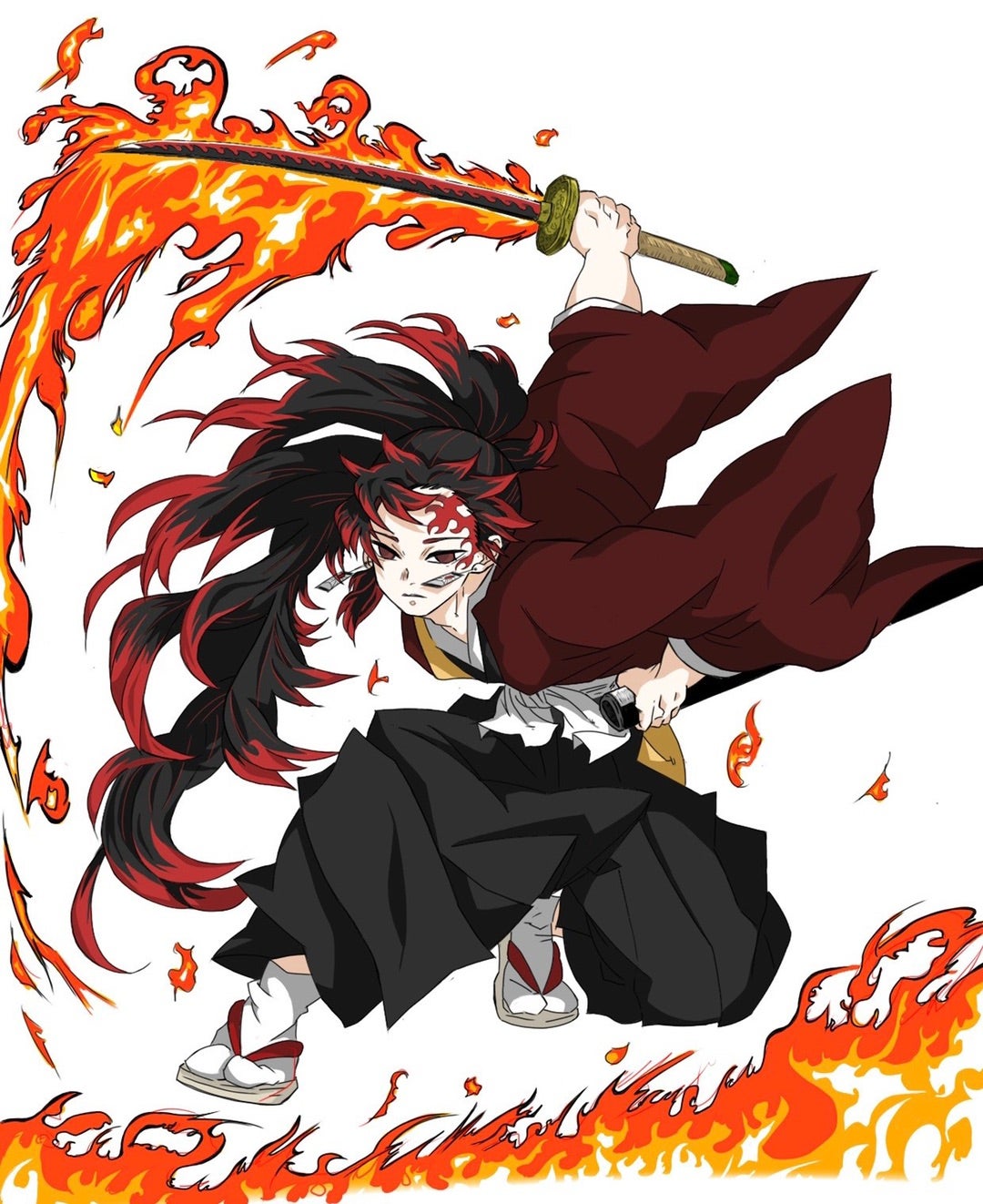 iPad作品 鬼滅の刃 継国縁壱 始まりの呼吸 | キラのブログ