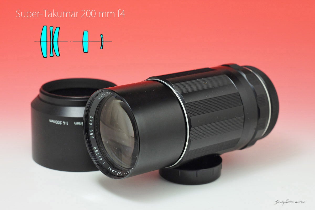 PENTAX 「Super-Takumar 200mm F4」をちょっと整備、ちょっと作例