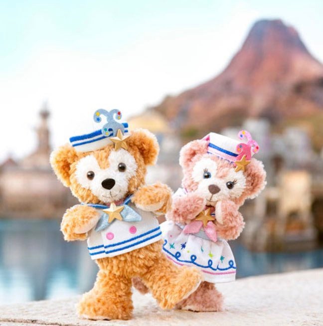 ダッフィー＆シェリーメイのポージープラッシーが5月23日新発売