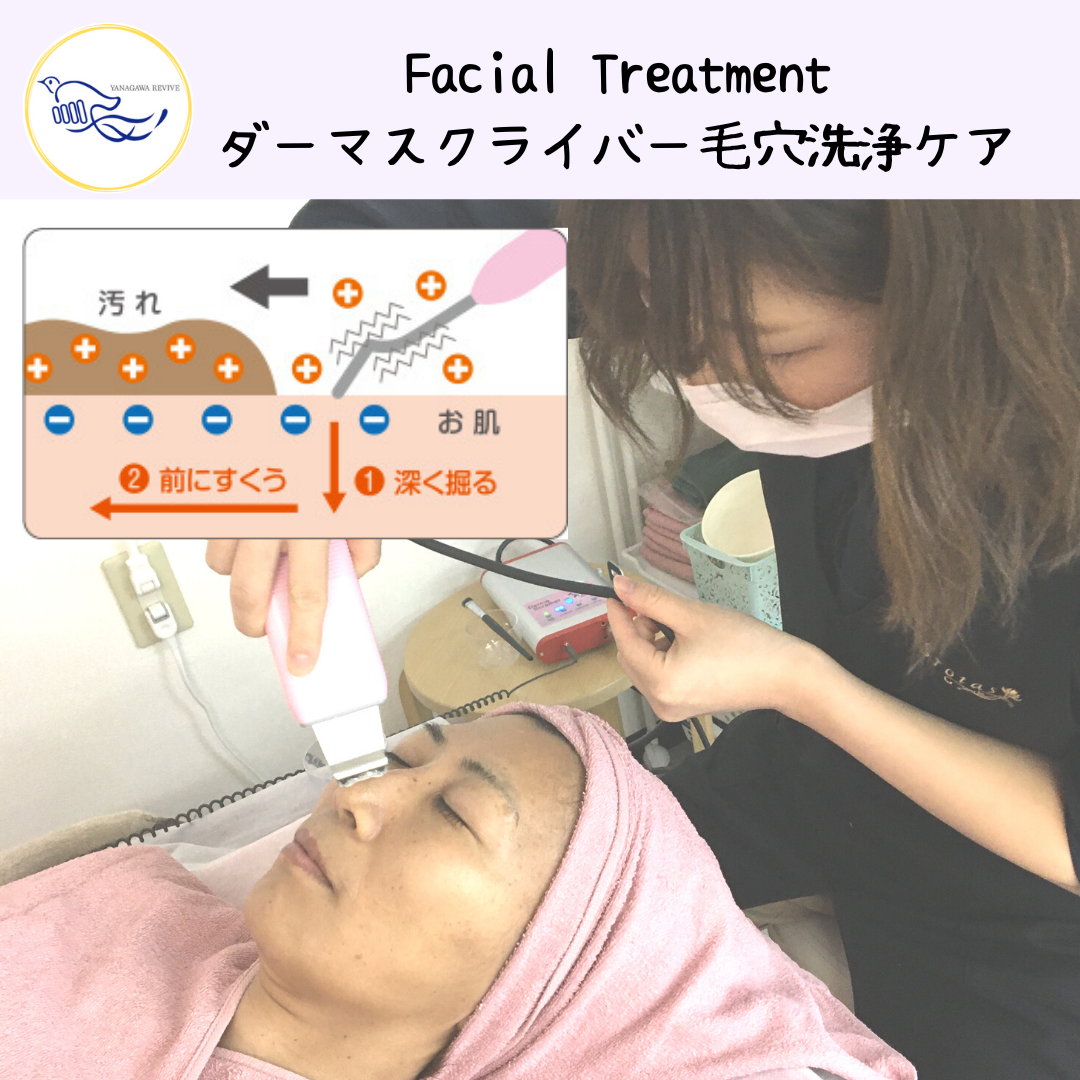 Facial》ダーマスクライバー毛穴洗浄ケア 美しさの基本は洗うこと
