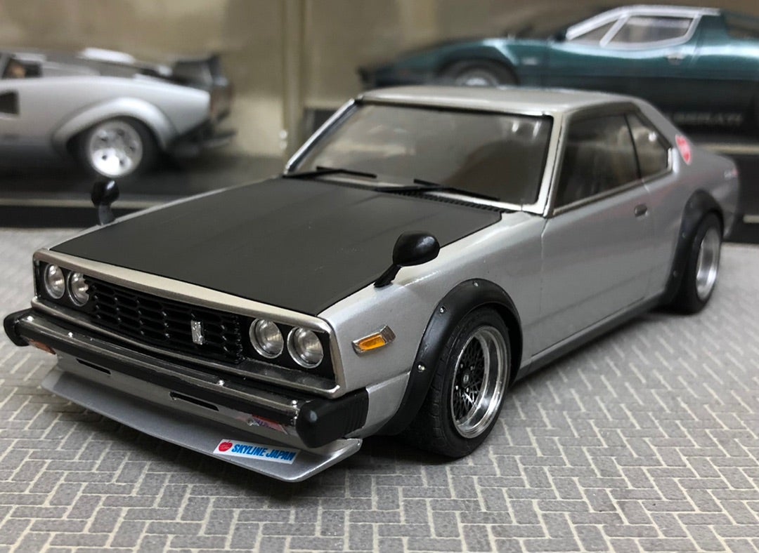 ガレージ公開#19／スカイライン・ジャパンGT-ES（アオシマ ）1/24 | み