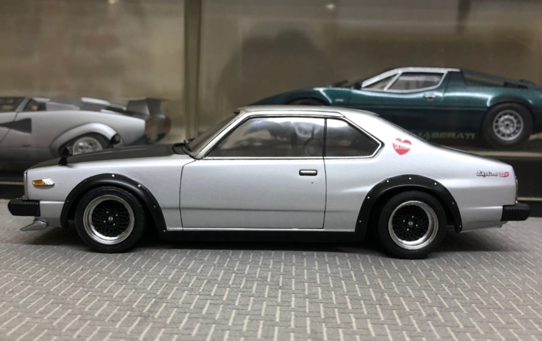 ガレージ公開#19／スカイライン・ジャパンGT-ES（アオシマ ）1/24 | み