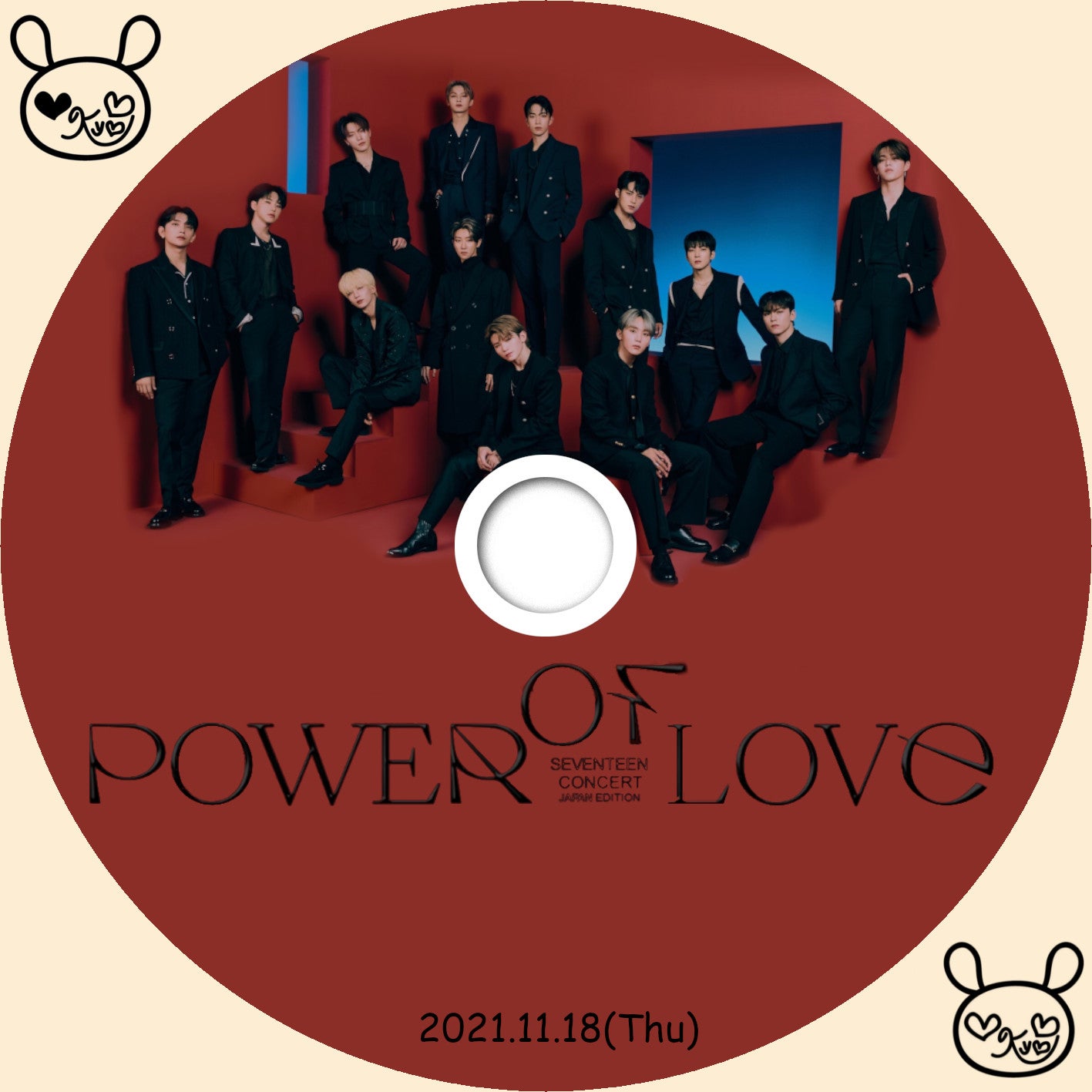 SEVENTEEN CONCERT ＜POWER OF LOVE＞ JAPAN EDITION | ラベル保管庫