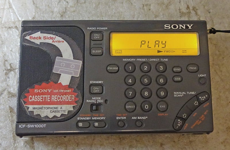 ICF-SW1000Tの修理 | じんけいの修理日記