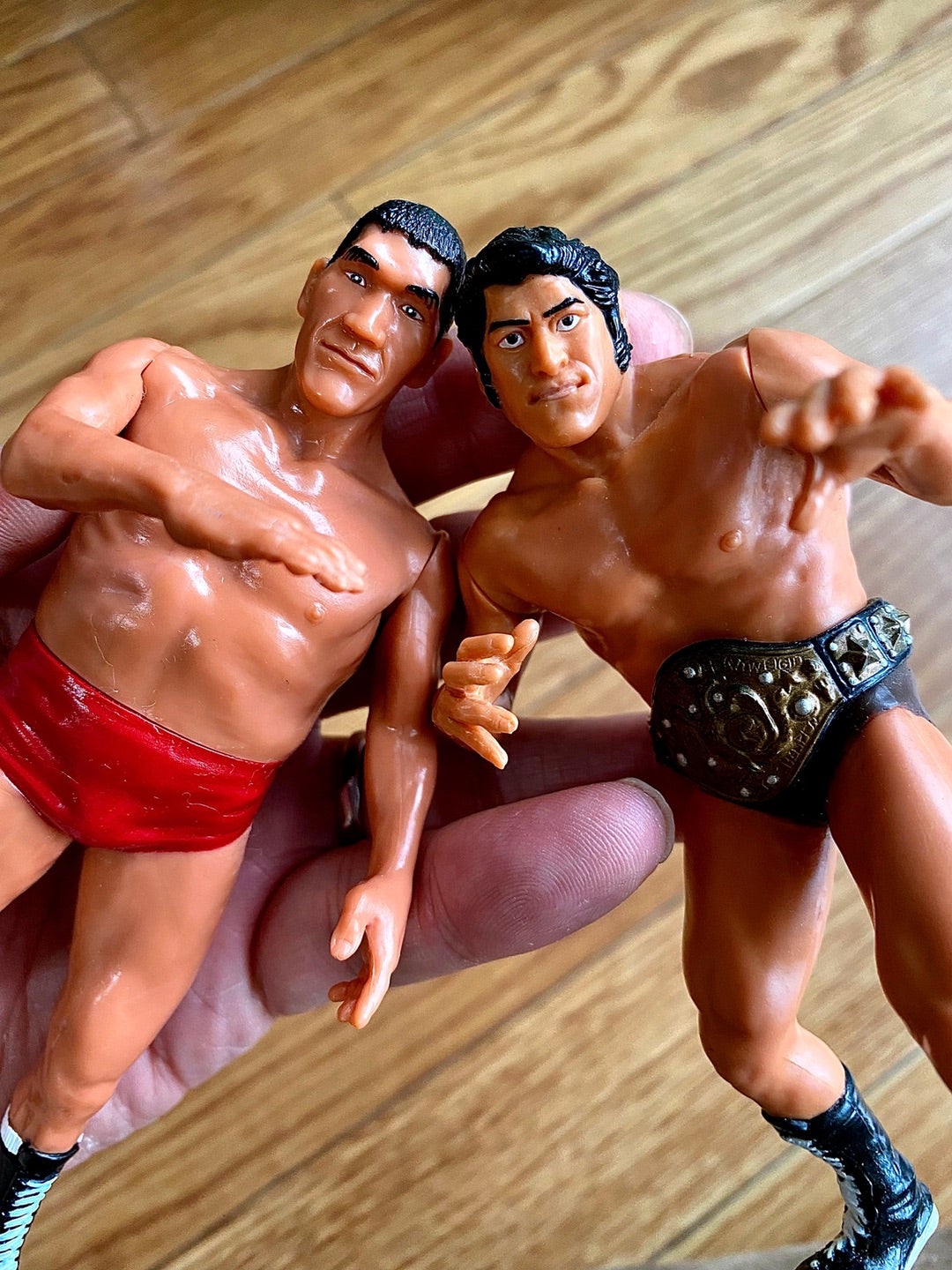 アントニオ猪木 対 ジャイアント馬場 夢の対決！ | 怪獣玩具とカタナと