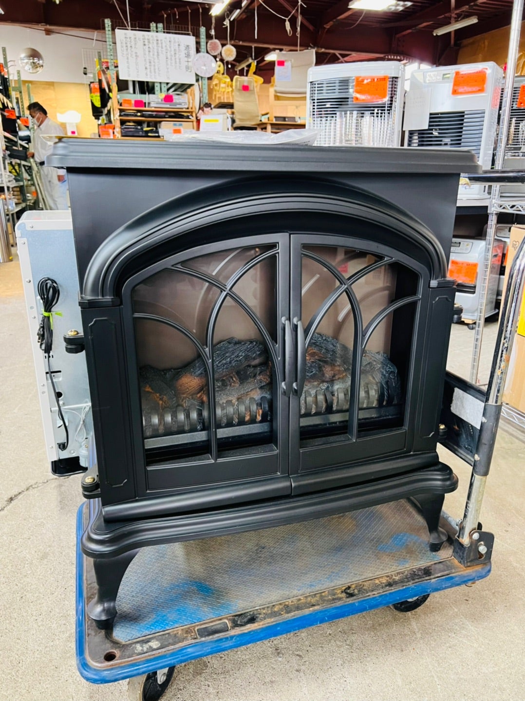 ニトリのワイド暖炉型ファンヒーター！ 青森市のリサイクルショップ
