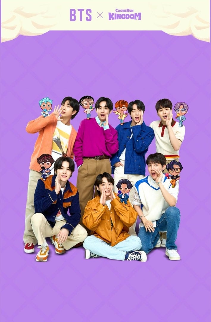 クッキーランキングダム✖️BTS | 幸せな人になりたいみたいです