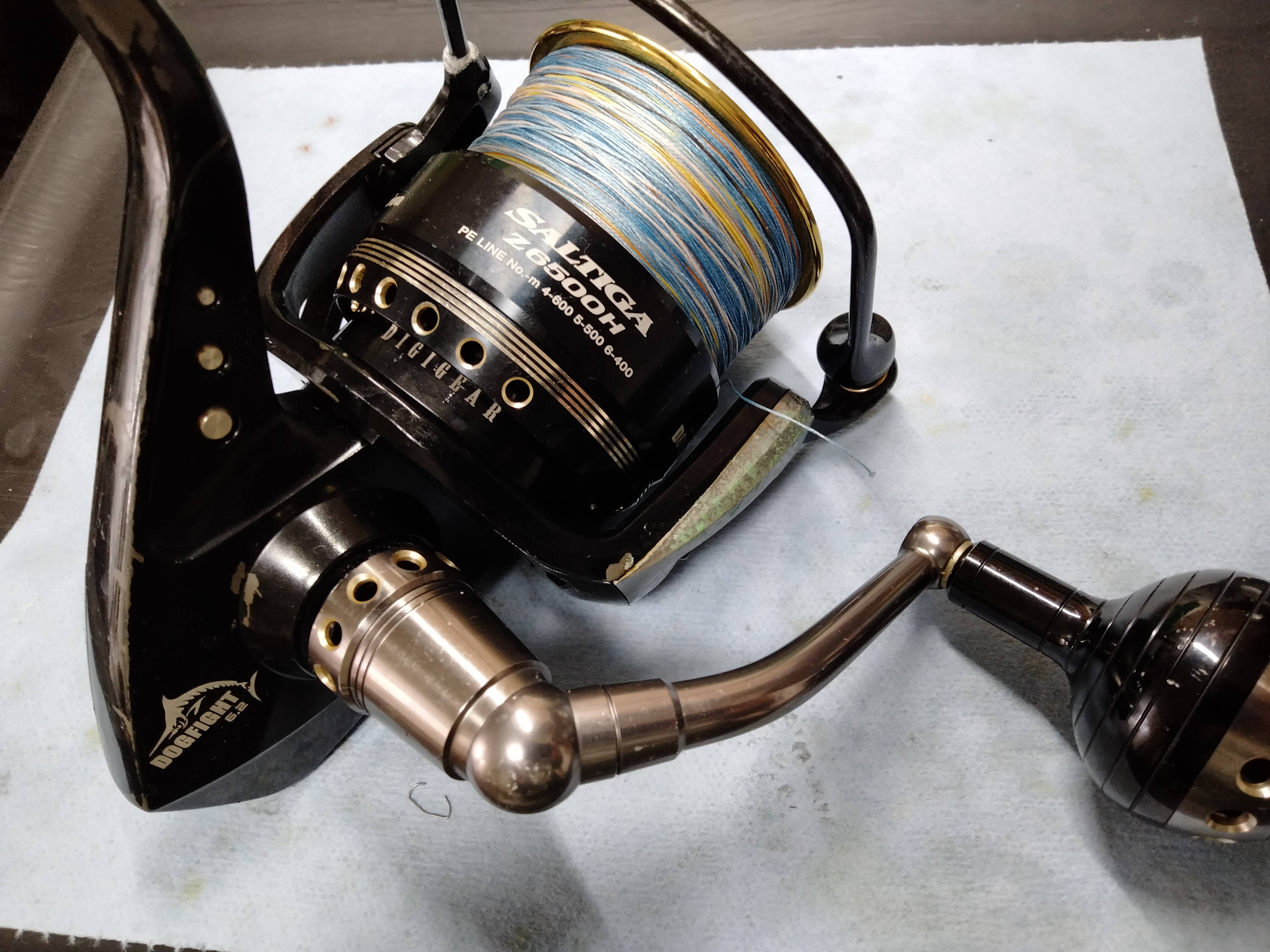 ソルティガZ6500H-ドッグファイト整備その② | reelmaintenance