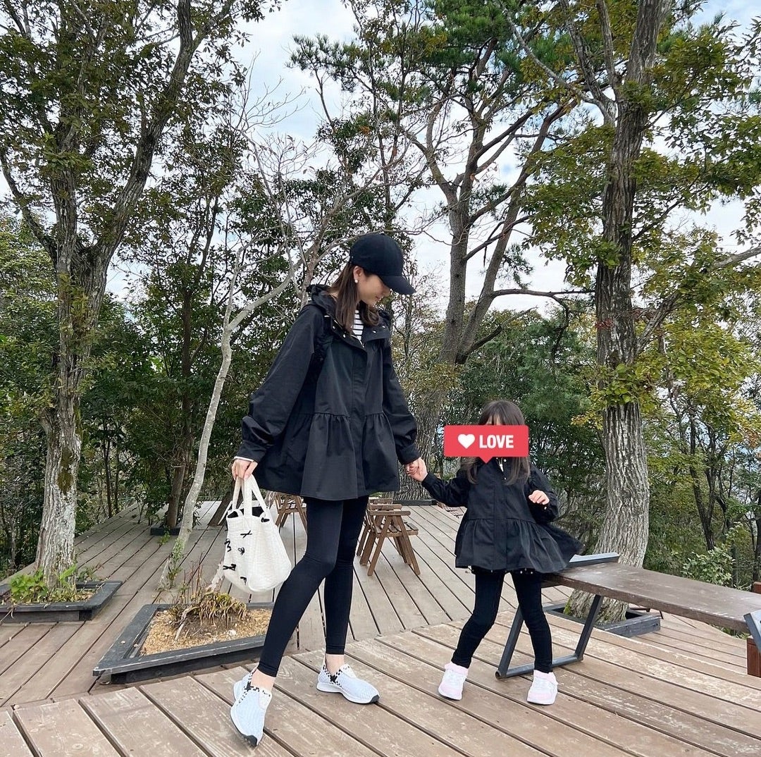 12時から受注開始です！/出先で褒められた親子お揃いコーデ！！ | ママ