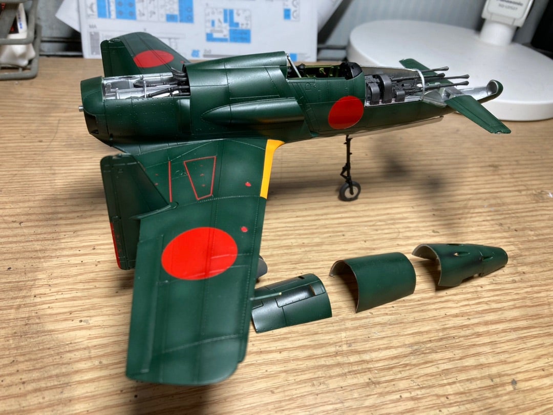 造形村 1/48 震電ももうすぐ完成 | hobby-hobby