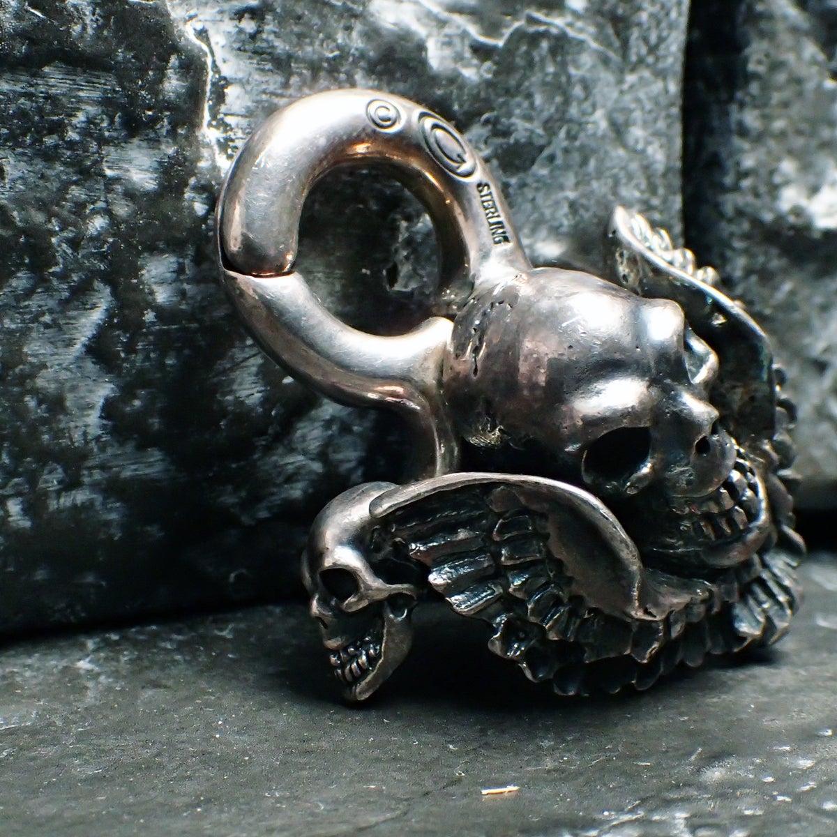 GABORATORY(ガボラトリー)スカルウイングオンクリップ | アクセサリー