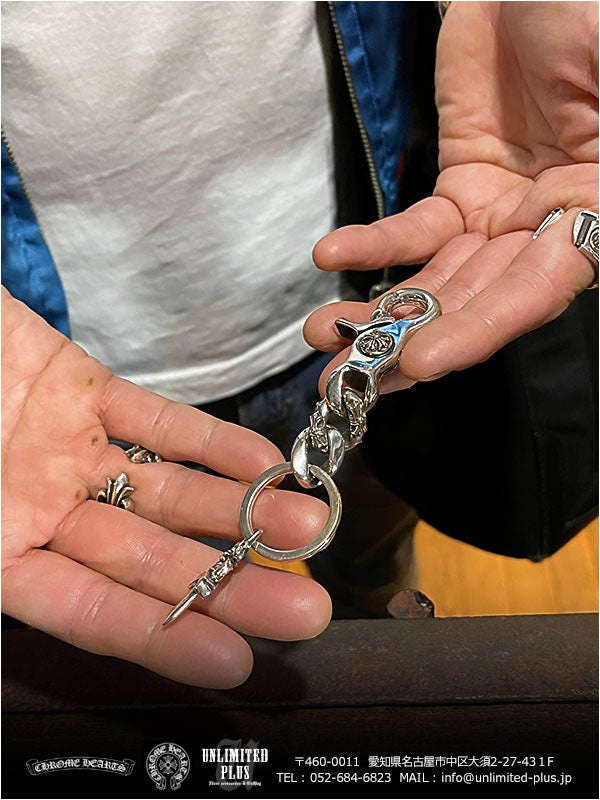 クロムハーツ キーチェーン ファンシーショート！お客様のオーダー