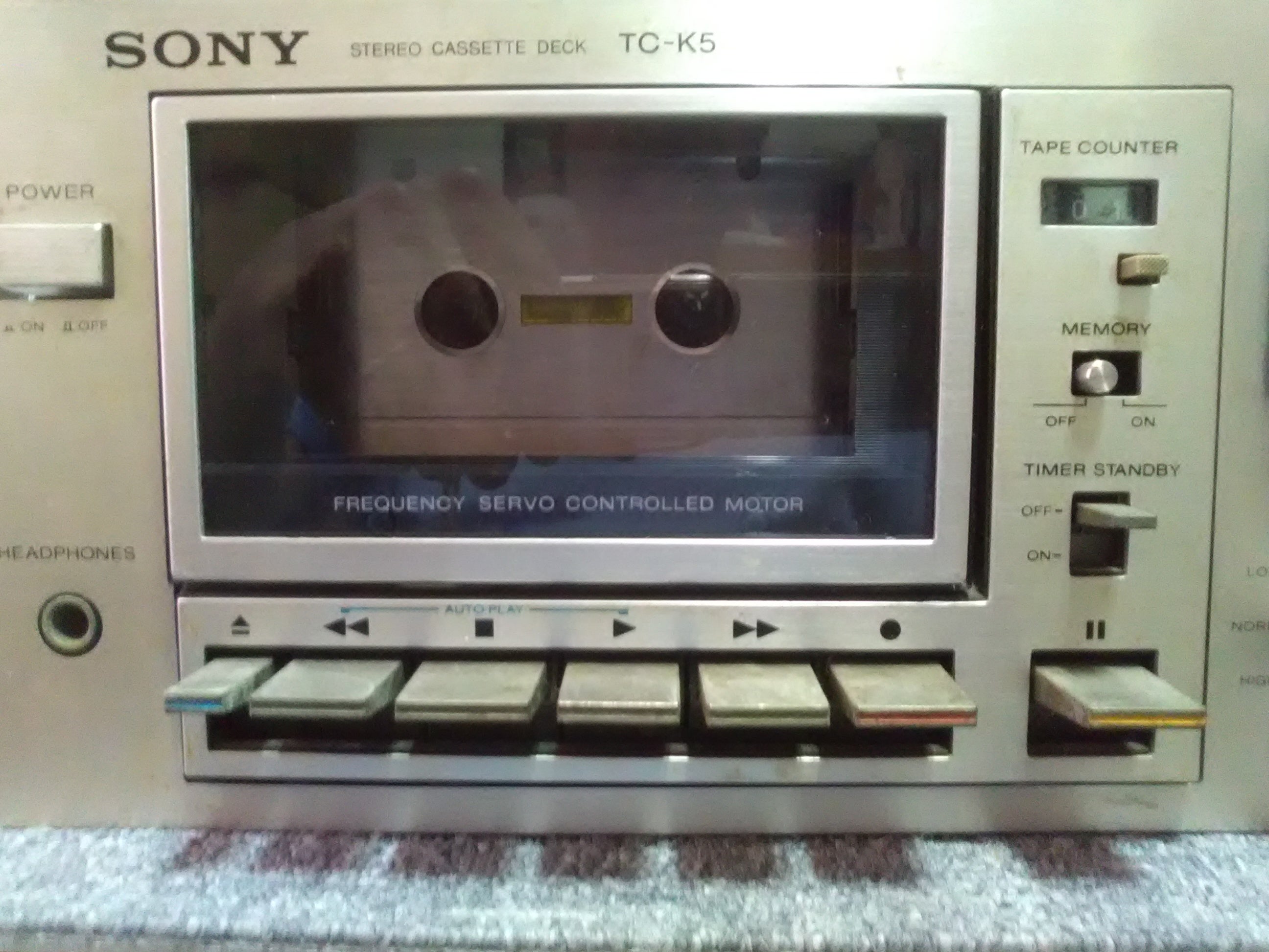 SONY カセットデッキ TC-K5 | 八王子リカバリーのブログ
