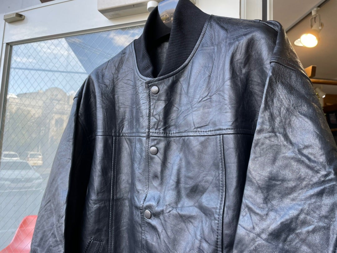 Leather stadium jumper by YOUSED. | 茨城県つくば市のセレクト