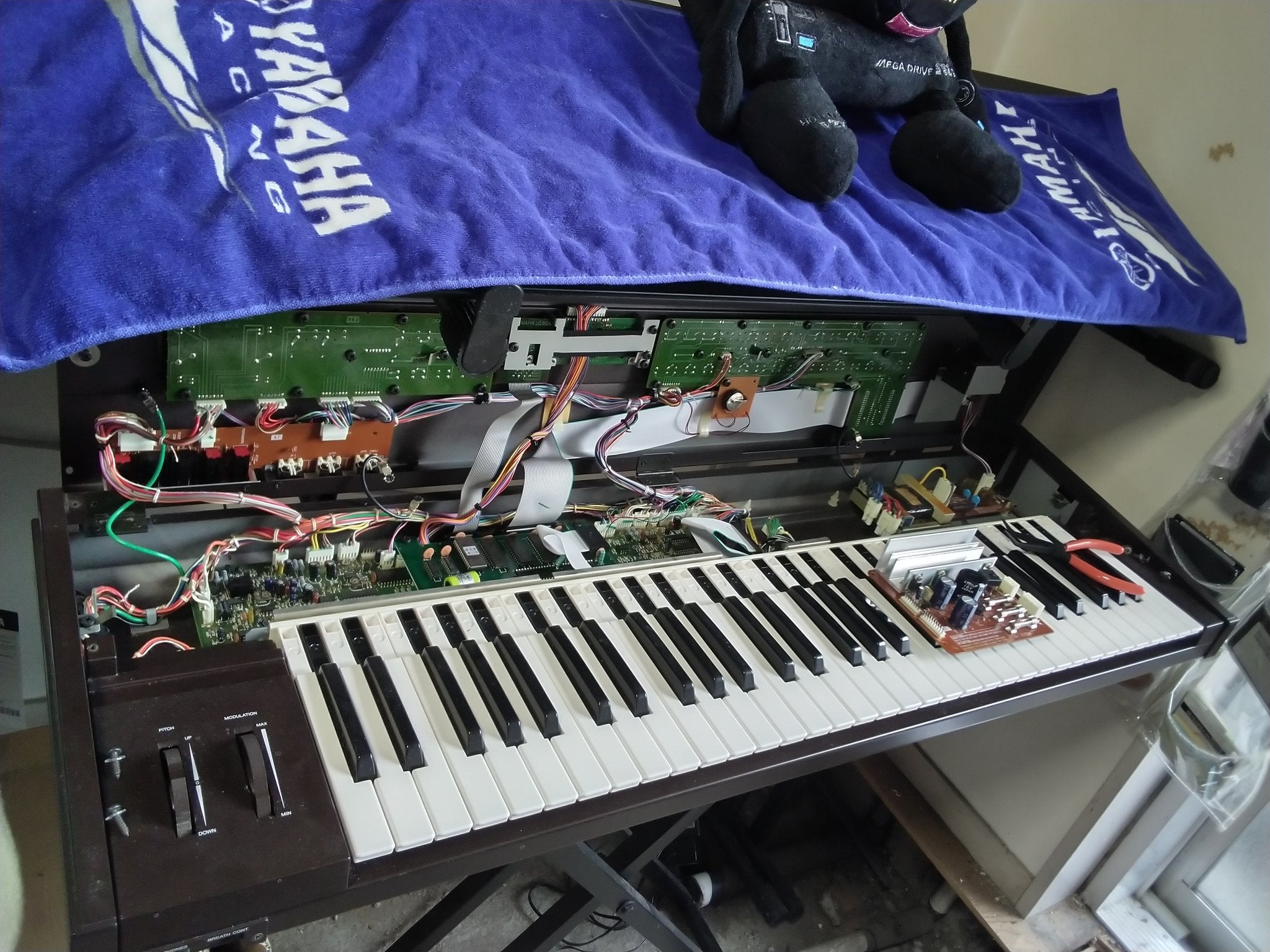 YAMAHA DX7の電源基板修理♪ | NOZ's Stylish Sound♪