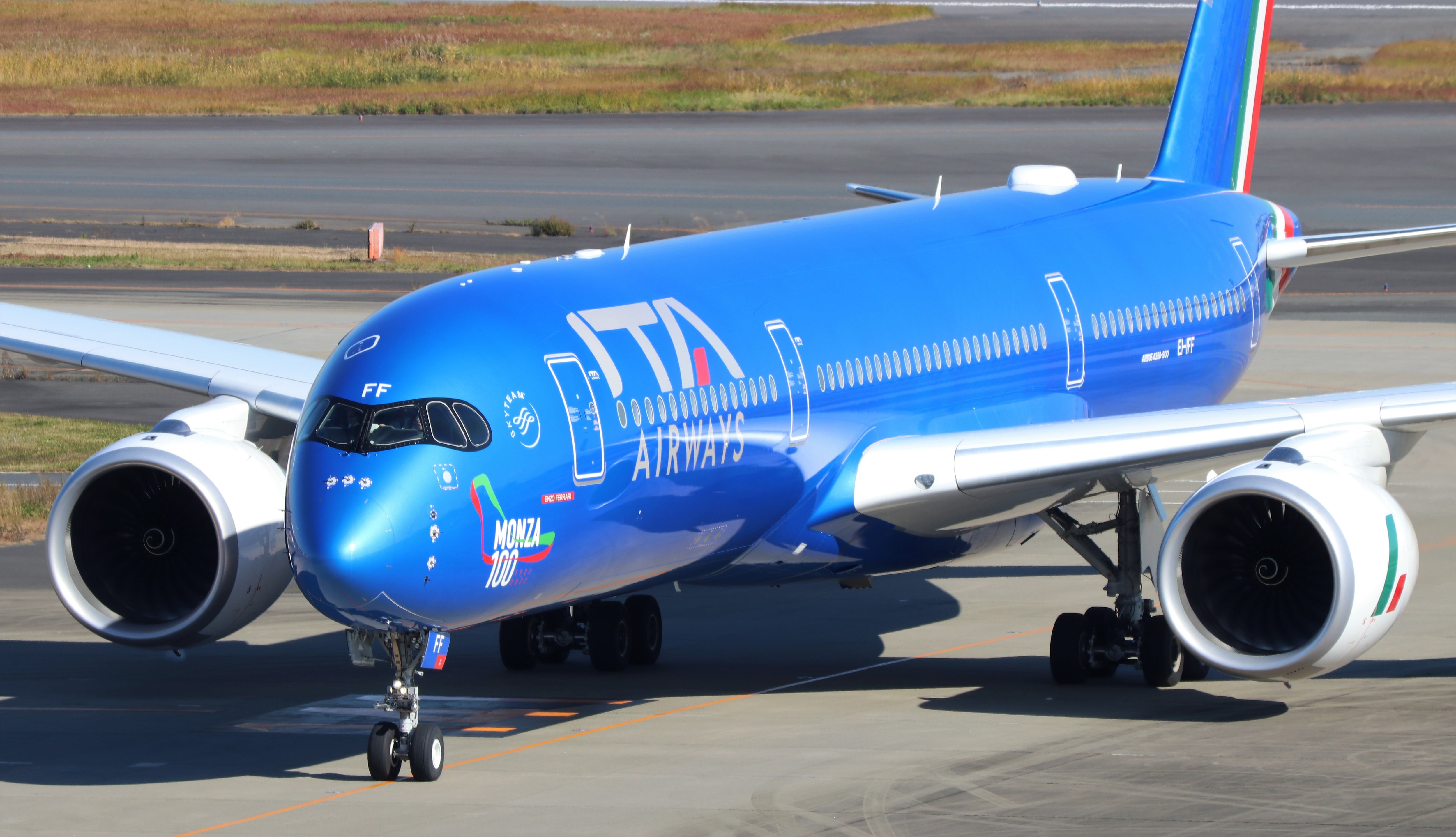 ITAエアウェイズ Airbus A350-900 ：EI-IFF：Monza 100 | Mの小部屋