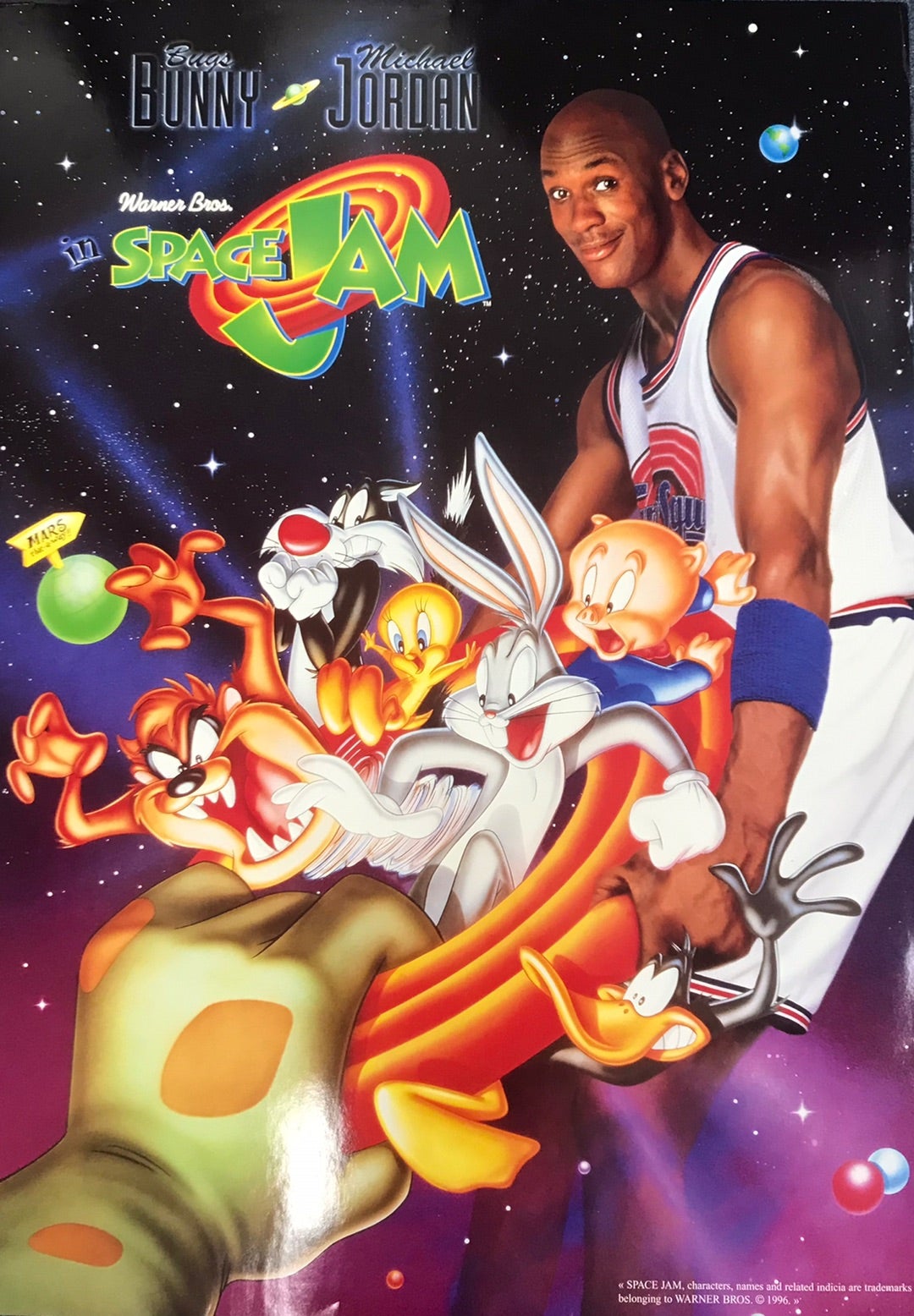 ☆P50☆ スペース・ジャム Space Jam コメディ映画 米国版ポスター