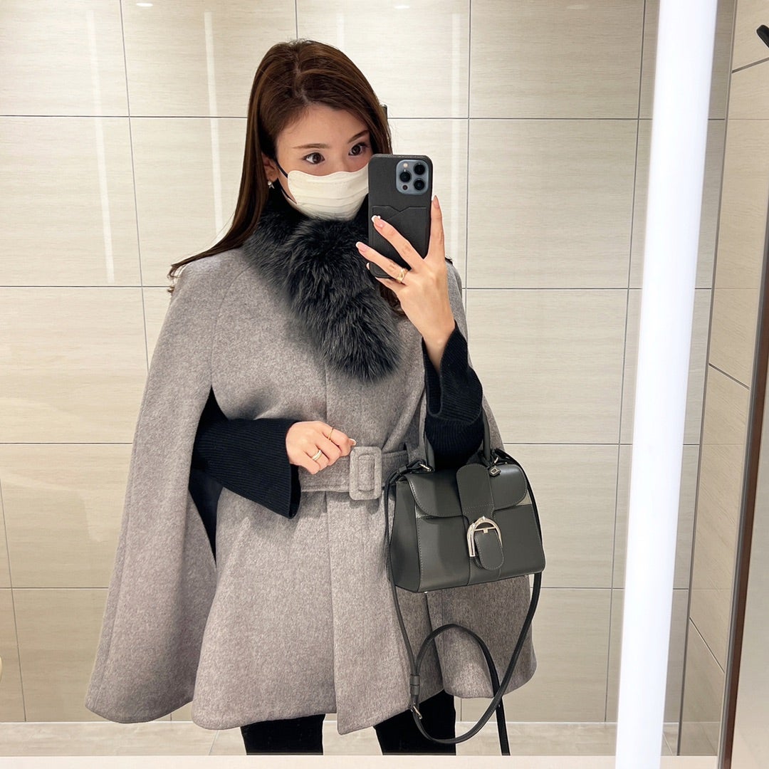 他には無いデザインのケープコート/購入後大公開のUNIQLO品 | ママ