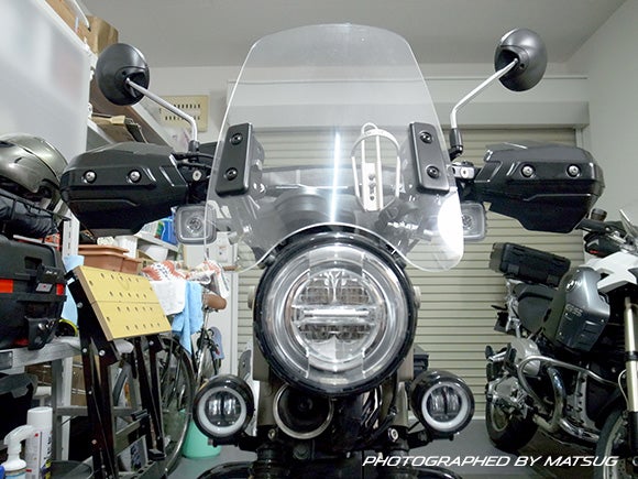 スクードプロテクターのテストとハンドルカバー最強説 w | 油冷