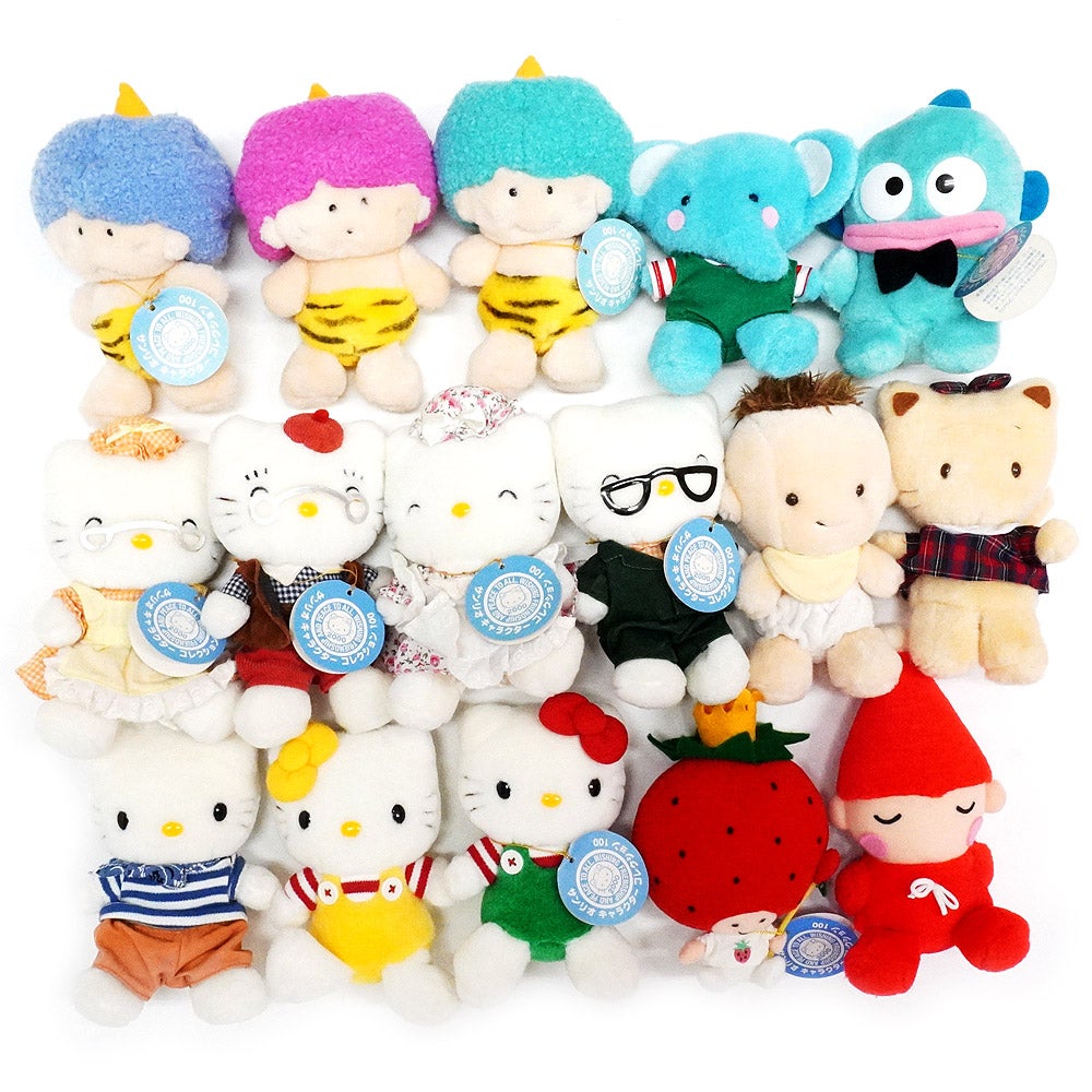 ワッフルキッズぬいぐるみ サンリオキャラクターコレクション 100 当時物