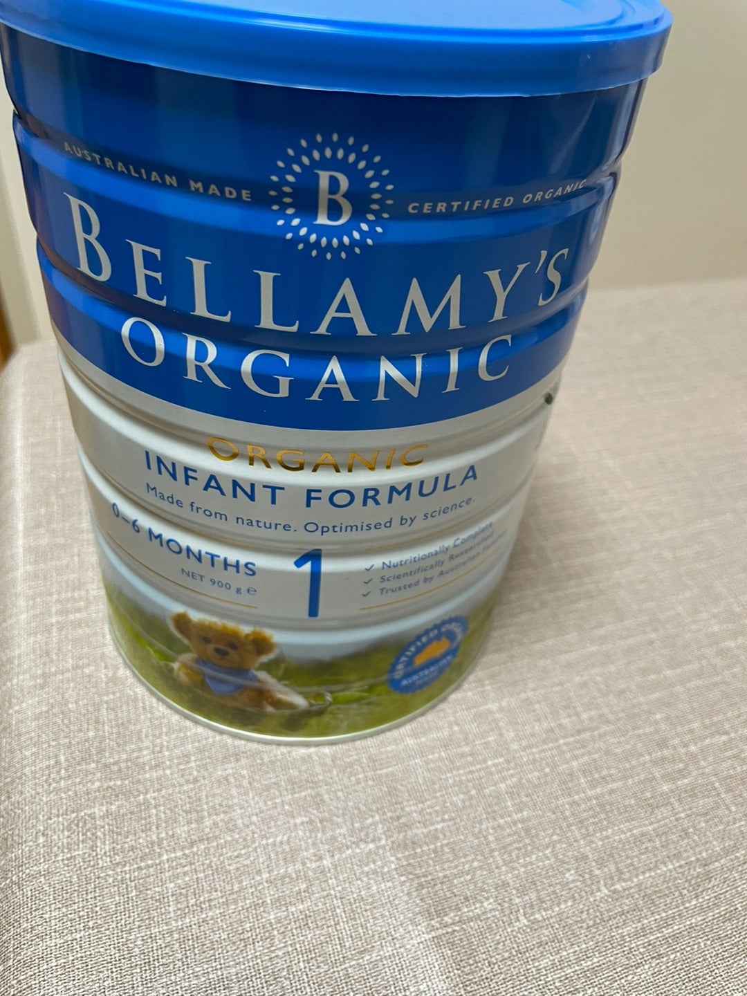 ベラミーズ オーガニック 粉ミルク ステップ3(1歳〜3歳) ×3缶 粉ミルク