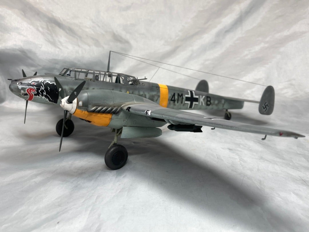 エデュアルド 1/48 メッサーシュミット Bf110E 完成 | hobby-hobby