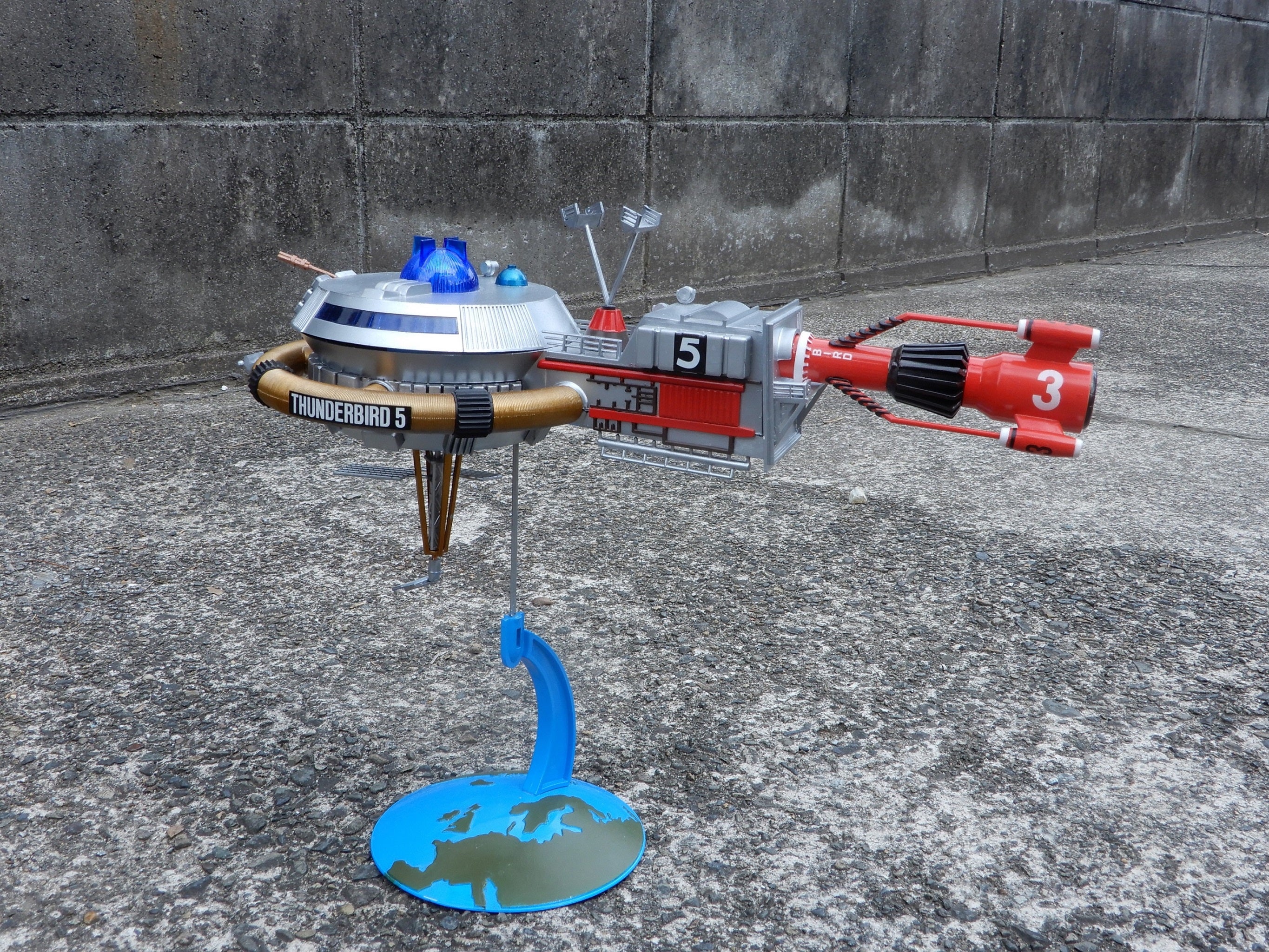 完成－5 アオシマ サンダーバード 電動5号＆3号 | Z432Limitedexpress