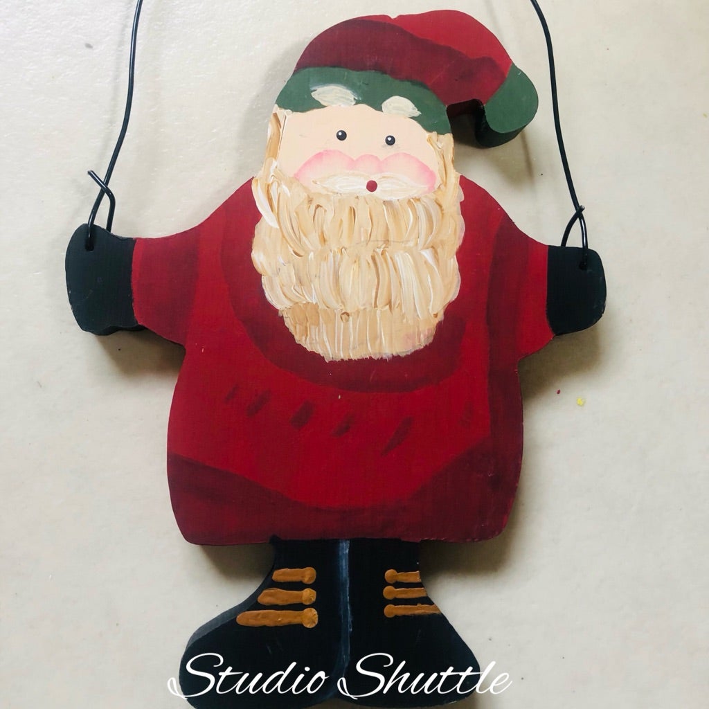 30年前のトールペイント体験講習作品 「サンタさん」 | くらしにhana