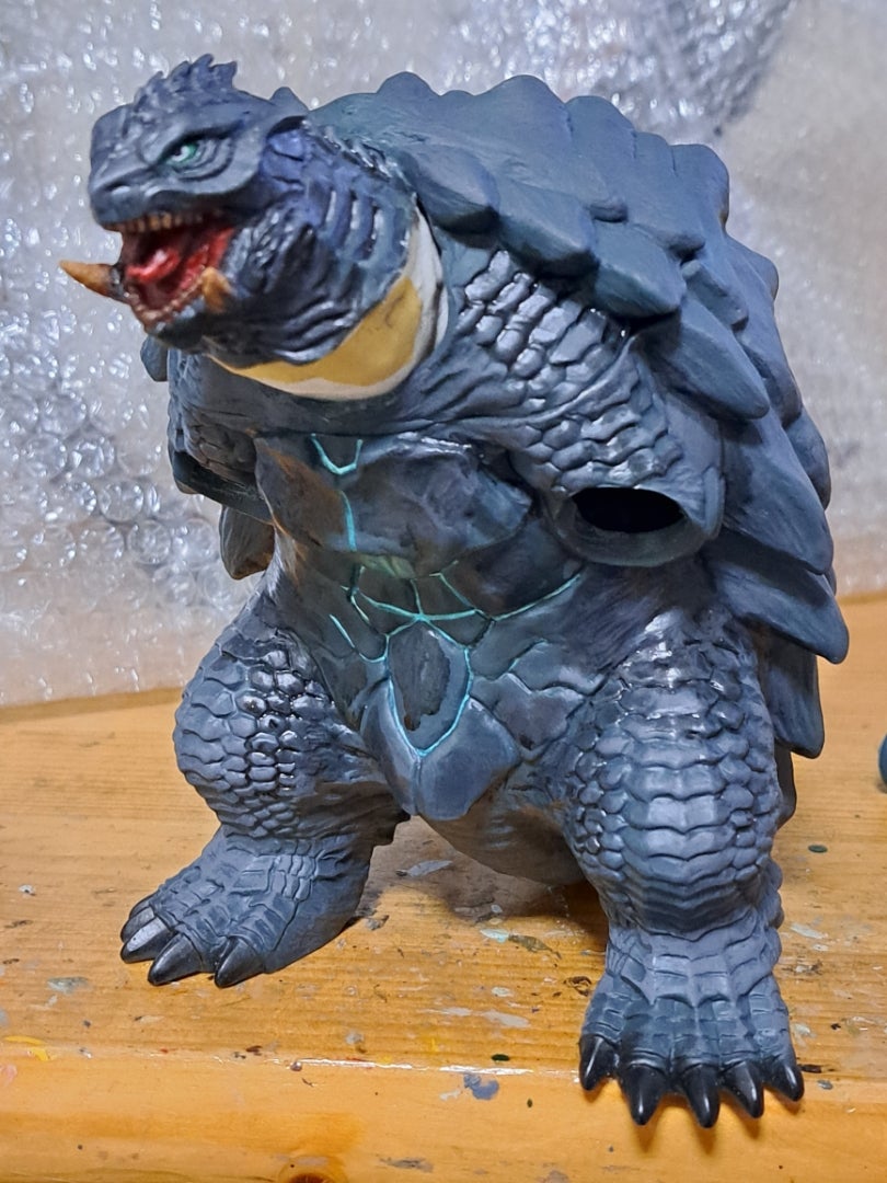 ガメラ2023 リバース！ソフビ改造リペイント！ | ライトニングの
