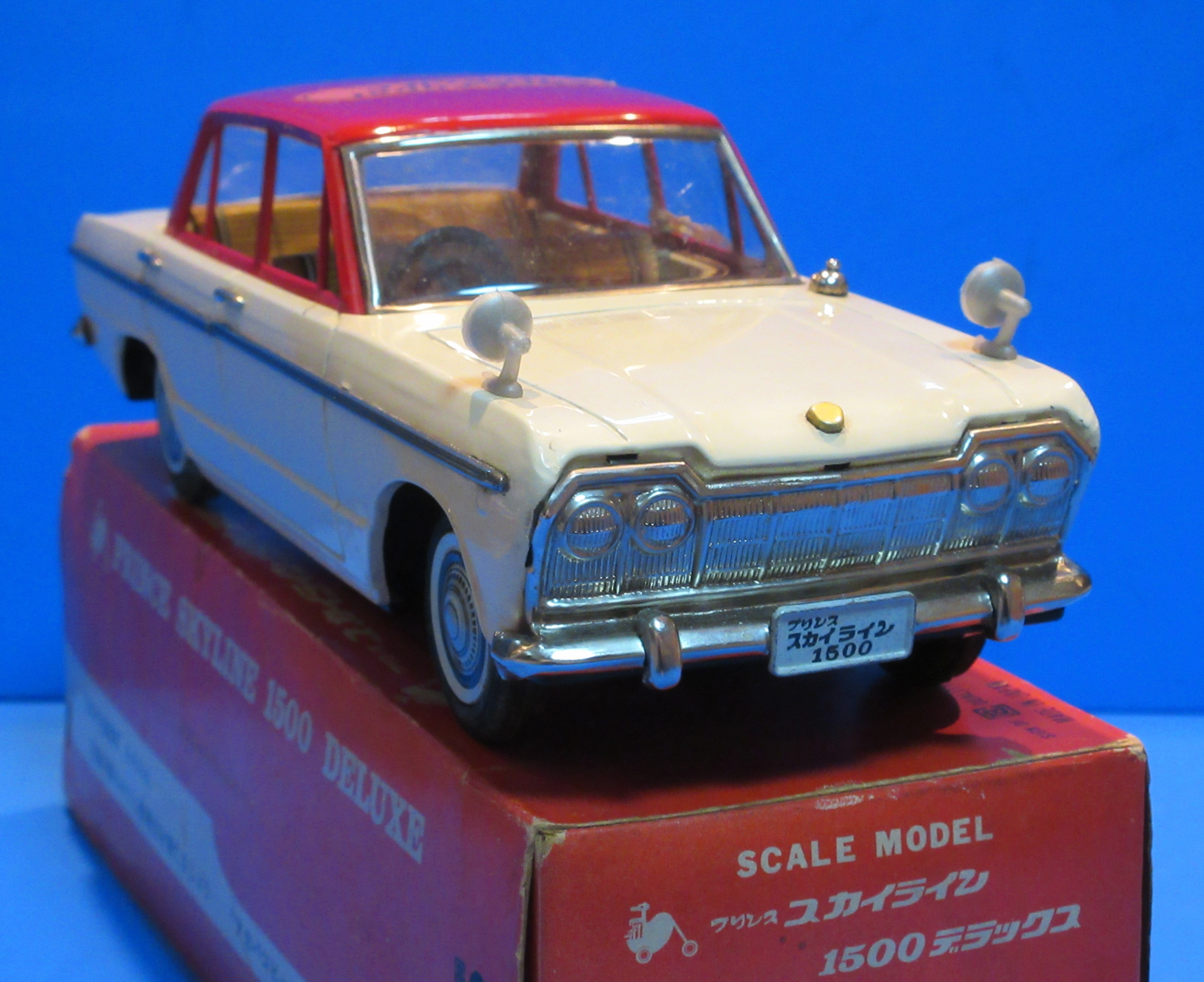 ☆バンダイ1964年スカイライン丹頂鶴36年越しの夢叶う～ブリキ自動車