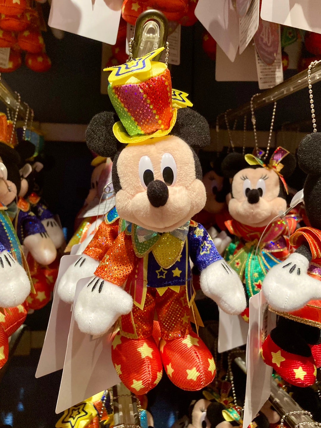 東京ディズニー 8周年限定 ミッキー ぬいぐるみバッジ レア 東京