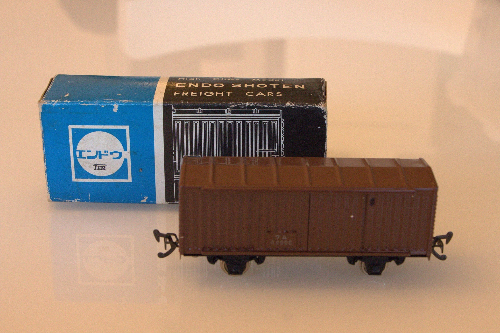 HOゲージ御幸山工場 エンドウ ワム80000 | 400キロポスト