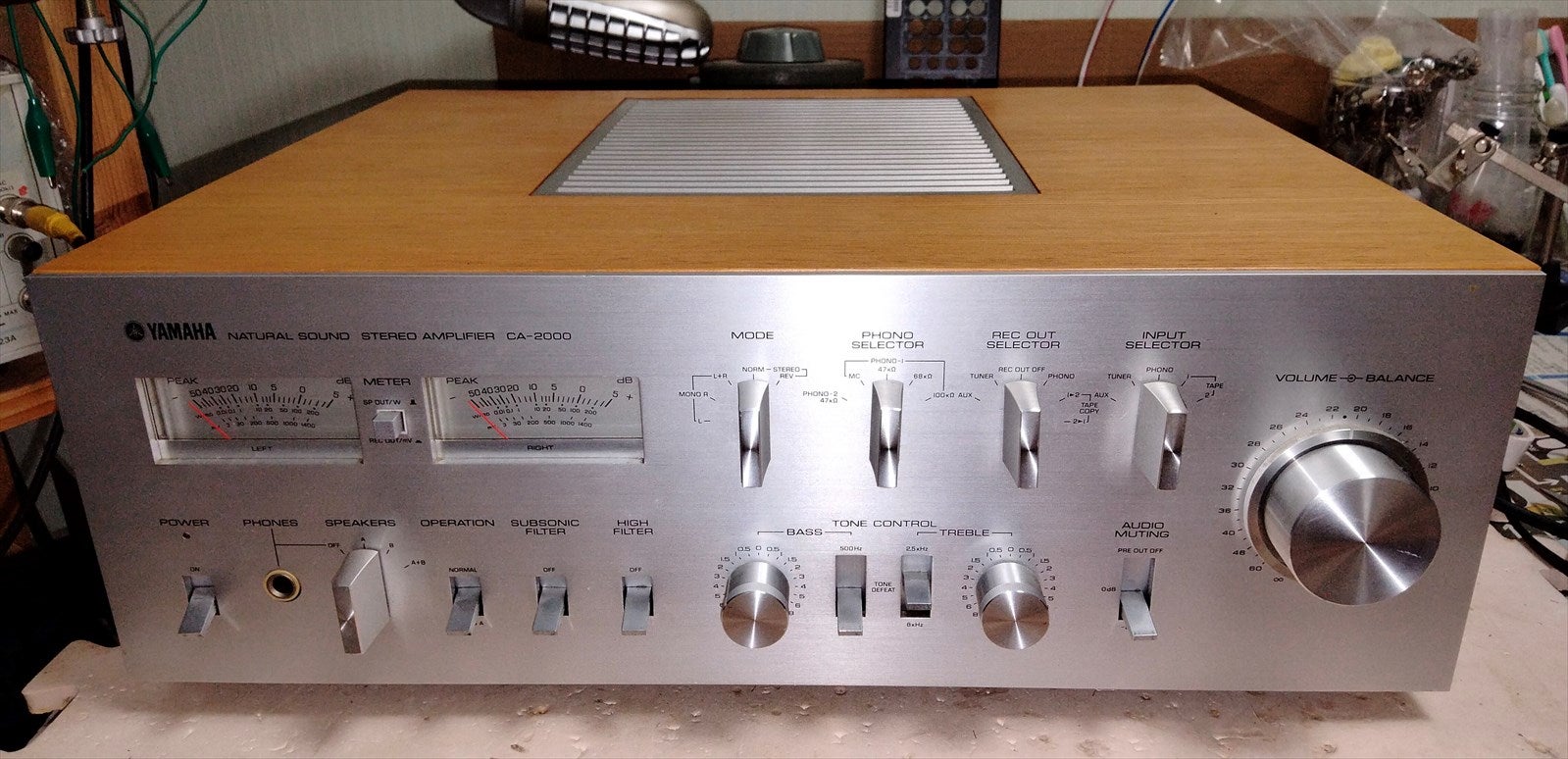 着手しました YAMAHA CA-2000（2） | いたずラッコのブログ