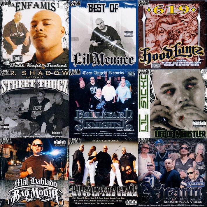 値下げレア盤/chicano /チカーノ/G-RAP/KRAZY AZTEC / Chicano Rap CD