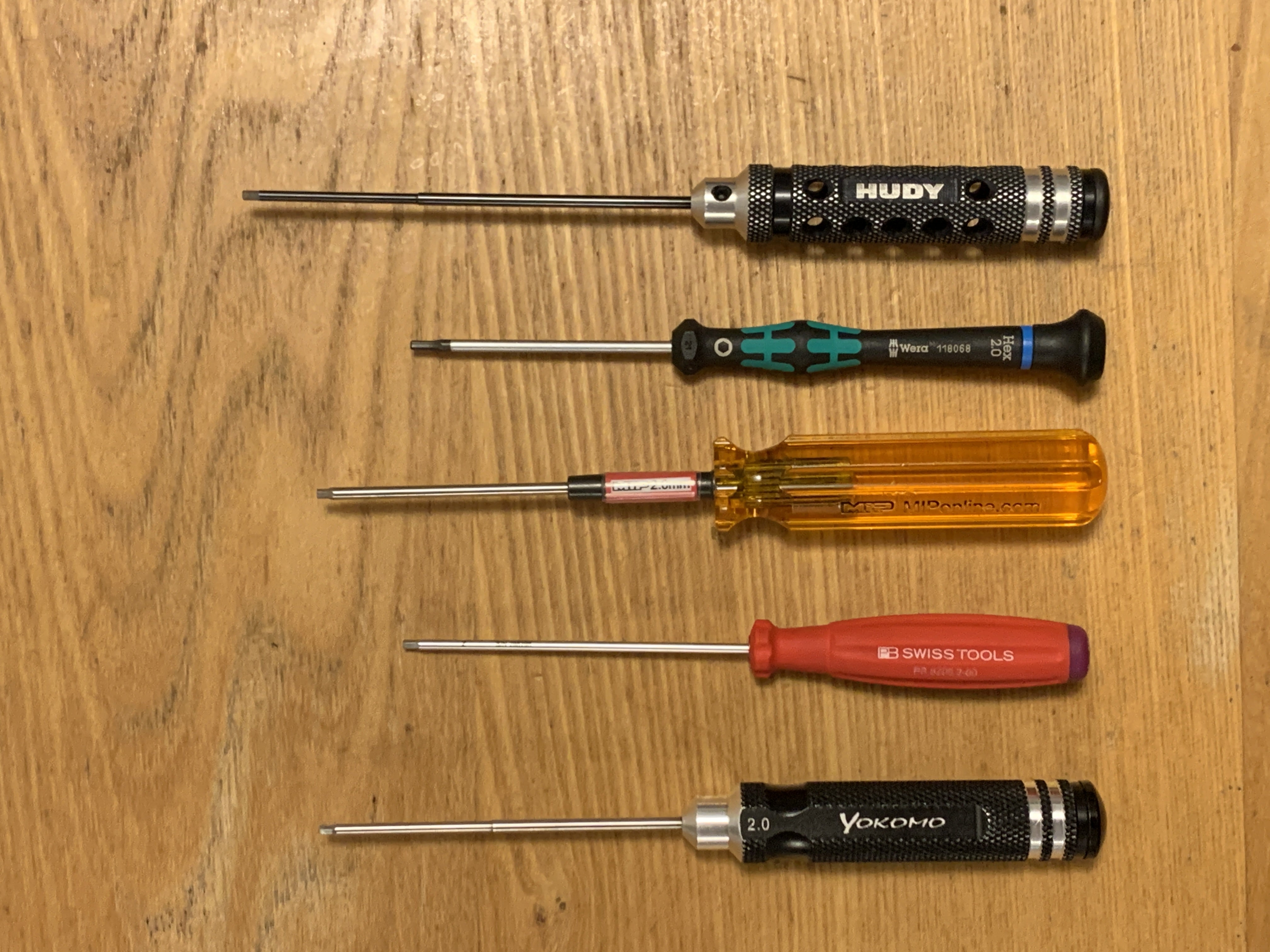 工具沼 (ヘックスドライバーの比較) | robertsのラジコン日記