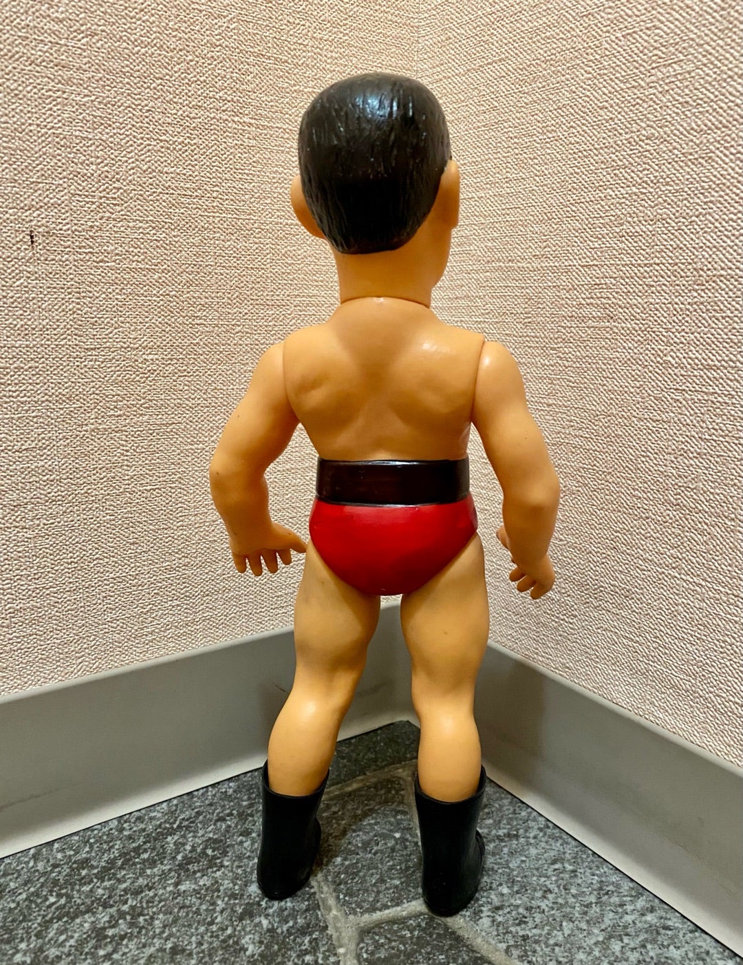 ジャイアント馬場ソフビ人形 飛附屋・ブルマァク製 昭和40年代